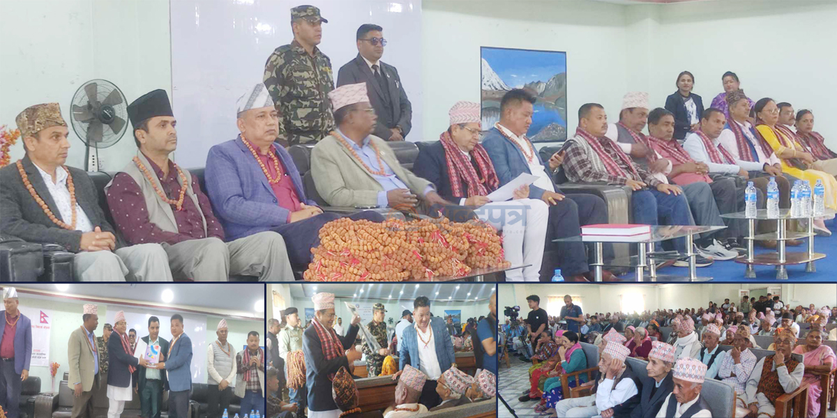 अर्जुनधारा नगरमा आवधिक नगर विकास योजना हस्तान्तरण (भिडियोसहित)  
