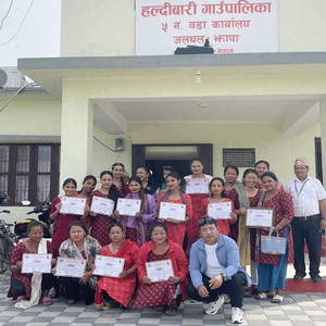 हल्दीवारी–५ का सडक आसपासका रुख, बोट विरुवा हटाउन  आग्रह