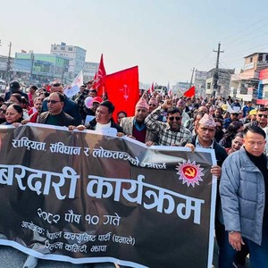 बालेन शाहलाई झापाबाट जमानत जफद गरिदिने एमालेको चेतावनी  