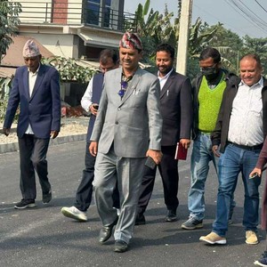 बुट्टाबारी–प्याकुरेल चोक सडक खण्डको स्तरोन्नति तीव्र गतिमा