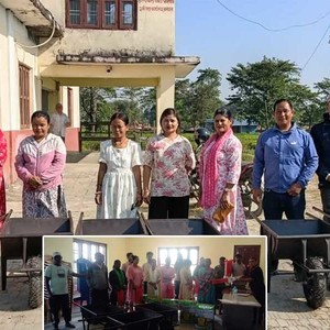 हल्दीवारी–३ द्धारा ५० प्रतिशत लागत साझेदारीमा कृषि उपकरण वितरण हल्दीवारी–३ द्धारा ५० प्रतिशत लागत साझेदारीमा कृषि उपकरण वितरण