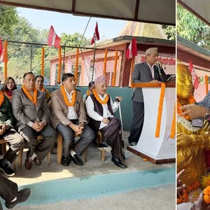 सहिद उद्रकान्त राजवंशीको शालिक अनावरण    