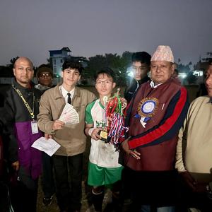 वडाध्यक्ष कप फुटबल प्रतियोगिताको उपाधि पञ्चकन्या प्रगति टोललाई वडाध्यक्ष कप फुटबल प्रतियोगिताको उपाधि पञ्चकन्या प्रगति टोललाई