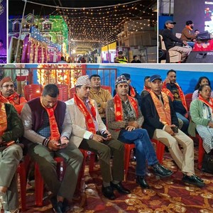 भजनले गुञ्जायमान भयो गायत्री मन्दिर, श्रद्धा र भक्तिभावले उल्लासमय बन्यो वार्षिकोत्सव भजनले गुञ्जायमान भयो गायत्री मन्दिर, श्रद्धा र भक्तिभावले उल्लासमय बन्यो वार्षिकोत्सव