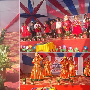 रेन्बो स्माइल मन्टेश्वरी स्कुलको ५ औं बार्षिकोत्सव सम्पन्न 