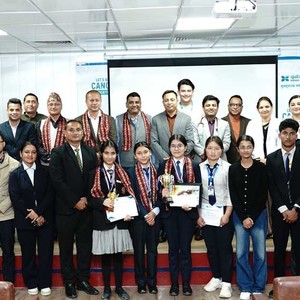 जिल्लास्तरीय क्यान्सरमुक्त वक्तृत्वकलामा सोफिया खड्का प्रथम