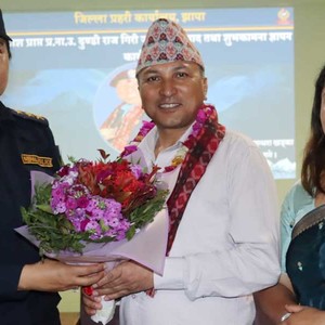 डिएसपी ढुण्डीराज गिरीले सेवाबाट लिए अवकाश  