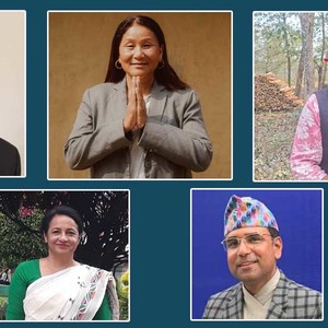 चुनावको मिति नजिकिएसँगै झापा २ मा उम्मेद्वारले बढाए मतदाता भेटघाट कार्यक्रम 