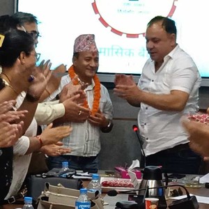 राहत कोषलाई निर्मल भट्टराईको सहयोग राहत कोषलाई निर्मल भट्टराईको सहयोग