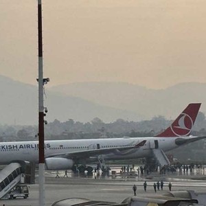 टर्किस एयरको जहाजमा आगलागीपछि अन्तर्राष्ट्रिय उडान अवतरण प्रभावित