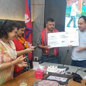 व्यवसायी सदस्य राहतकोषमा युवराज निरौलाको तेस्रो पटक सहयोग व्यवसायी सदस्य राहतकोषमा युवराज निरौलाको तेस्रो पटक सहयोग