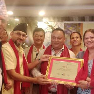 झापा जिल्ला बचत संघलाई नेफ्स्कून संघ उत्प्रेरणा सम्मान झापा जिल्ला बचत संघलाई नेफ्स्कून संघ उत्प्रेरणा सम्मान
