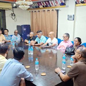वाढीपिडीतलाई सहयोग गर्न आयोजित संघको छलफलमा ६ लाख ५० हजार वढी संकलन 