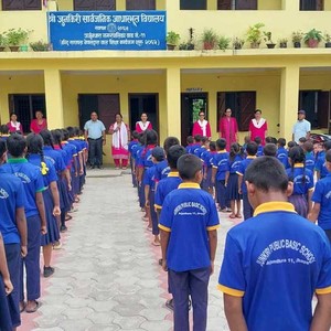 विद्यालय तथा बालगृहमा खाद्यान्न तथा दैनिक उपभोग्य सामग्री सहयोग विद्यालय तथा बालगृहमा खाद्यान्न तथा दैनिक उपभोग्य सामग्री सहयोग