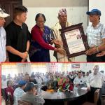 हल्दीवारीका प्रमुख प्रशासकीय अधिकृत मानबहादुर बन (महेन्द्र) को उच्च सम्मानसहित बिदाई 