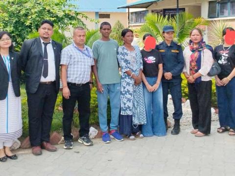 भारतबाट छ नेपाली बालबालिकाको उद्धार, परिवारसँग पुनर्मिलन 
